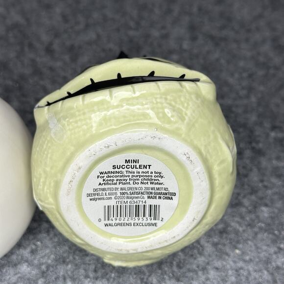 Disney Nightmare Before Christmas Jack Zero Oogie Mini Succulent Halloween Decor - Picture 8 of 8